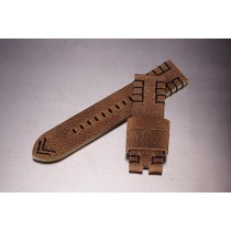 Leather Strap / light brown / 24mm